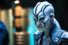 Sofia Boutella plays Jaylah in Star Trek Beyond from Paramount Pictures, Skydance, Bad Robot, Sneaky Shark and Perfect Storm Entertainment